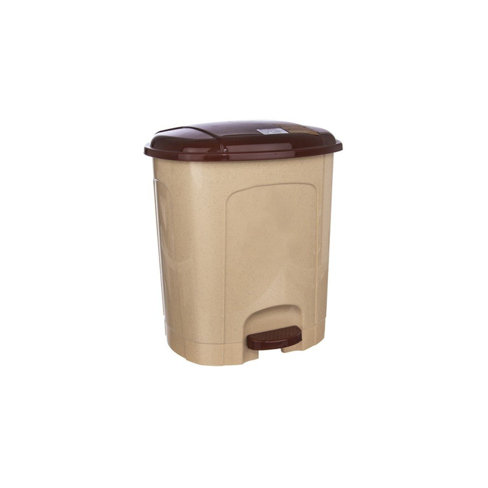Béžovohnědý pedálový odpadkový koš Orion, 11,5 l v:1257792 Béžovohnědý pedálový odpadkový koš Orion, 11,5 l v:1257792