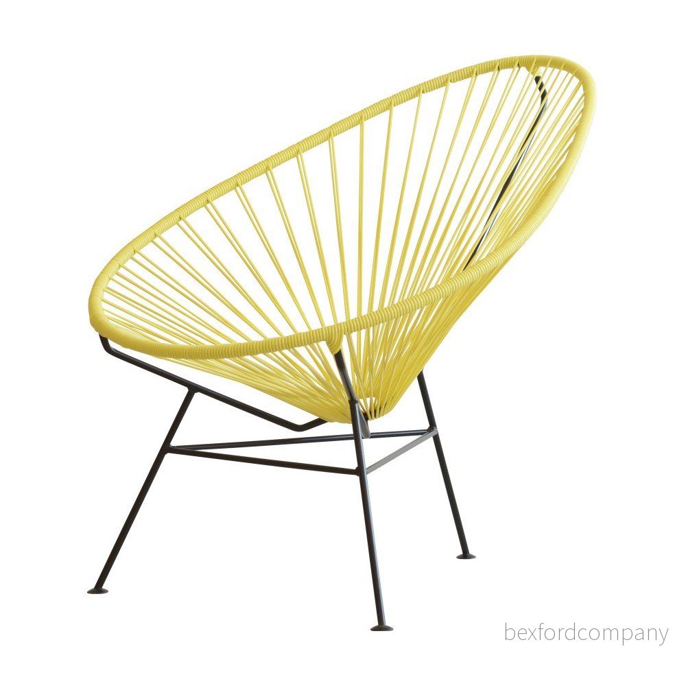 Žluté křeslo OK Design Acapulco v:1021178