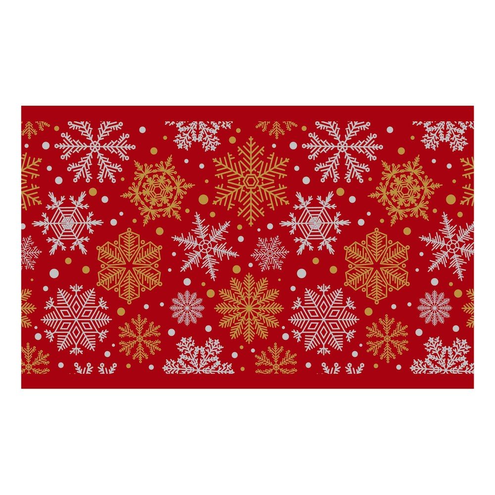 Kuchyňský běhoun Crido Consulting Rouge Snowflake, délka 100 cm v:1139658