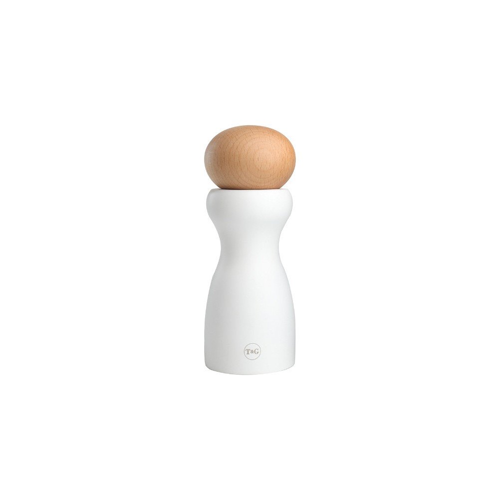Bílá slánka z březového dřeva T&G Woodware Sphere v:1285112
