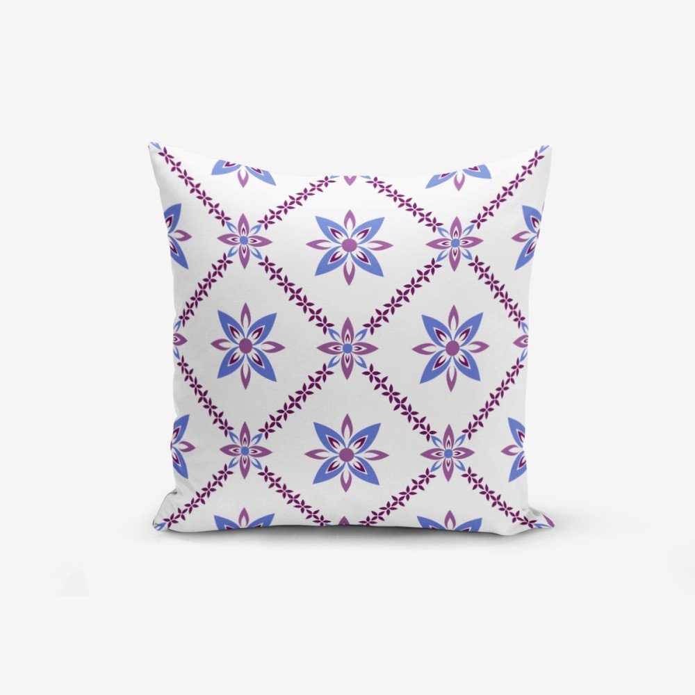 Povlak na polštář s příměsí bavlny Minimalist Cushion Covers Colorful Flower, 45 x 45 cm v:1166492