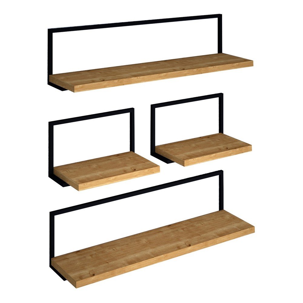 Sada 4 nástěnných polic Homemania Decor Vesta v:1143212
