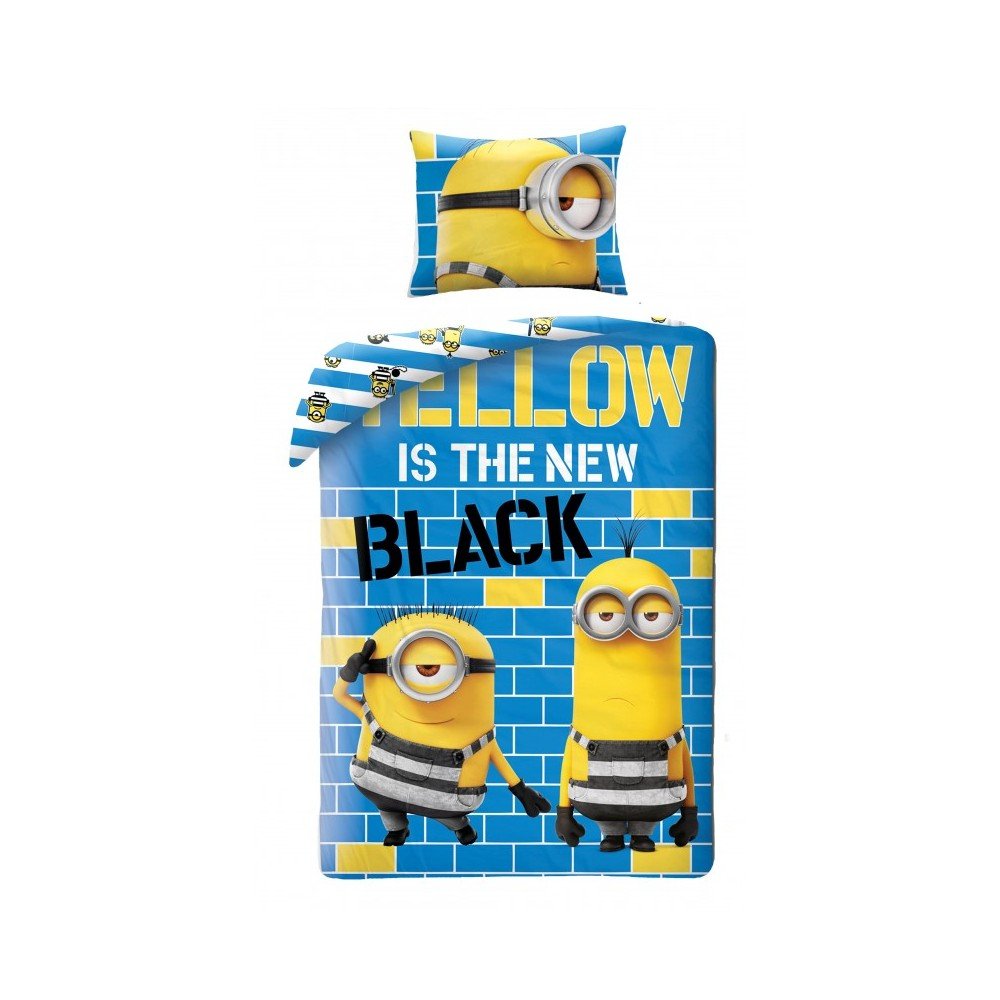 Dětské bavlněné povlečení Halantex Minions Friends, 140 x 200 cm v:1316054