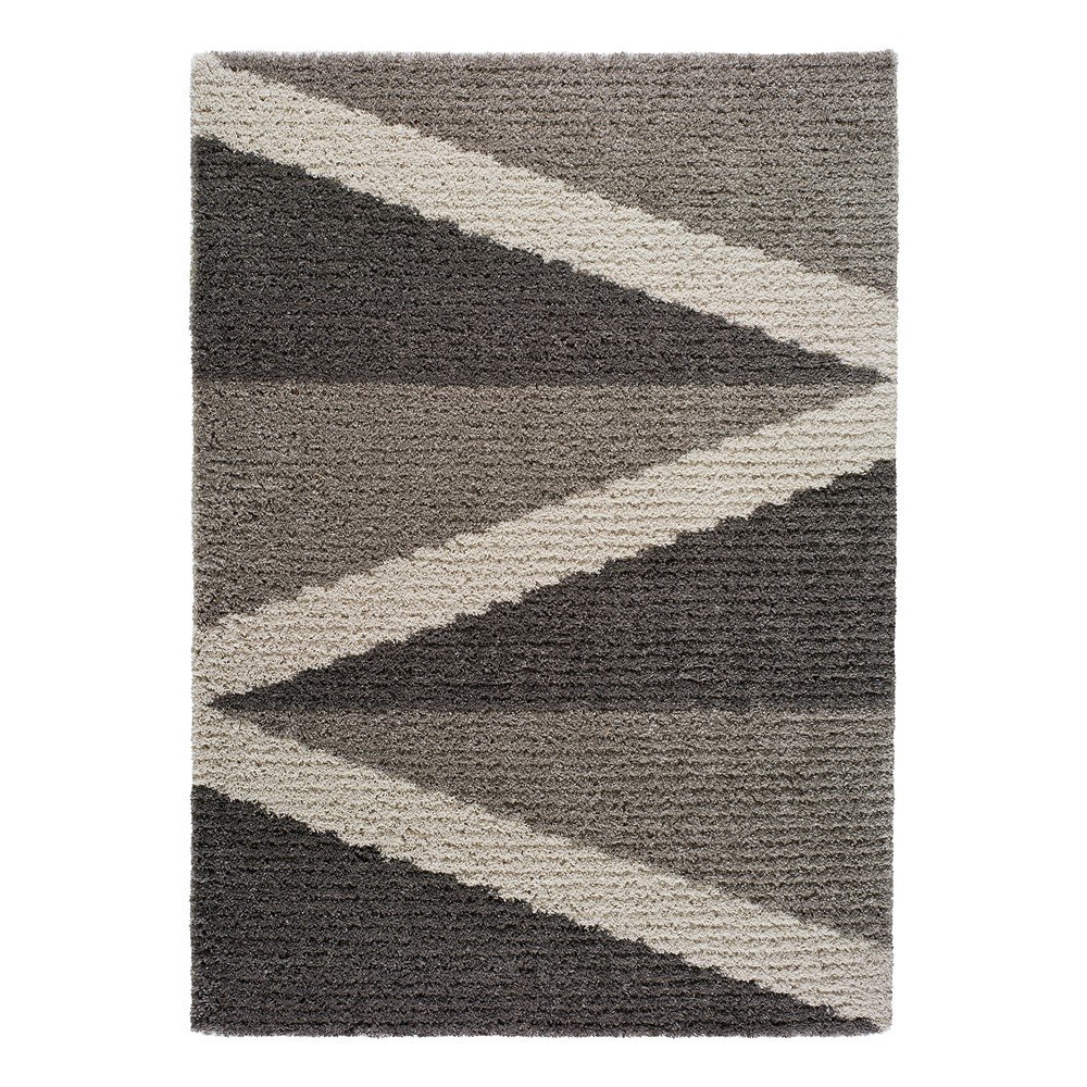 Šedý koberec Universal Focus Hotto, 135 x 190 cm v:1339493