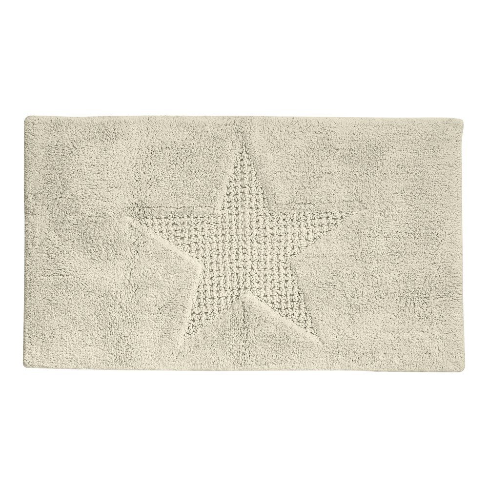 Šedá bavlněná koupelnová předložka Kela Lindano, 60 x 100 cm v:1434415