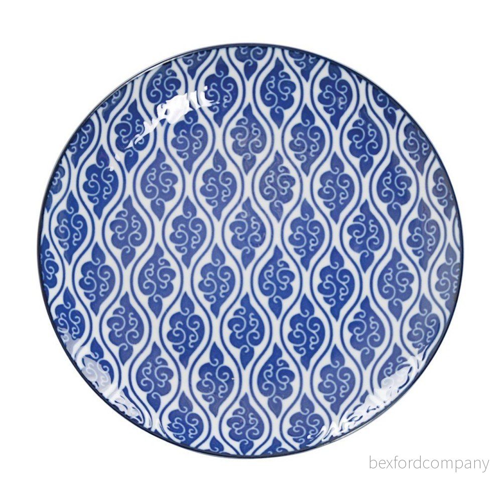 Modrý porcelánový talíř Tokyo Design Studio Cloud v:788592
