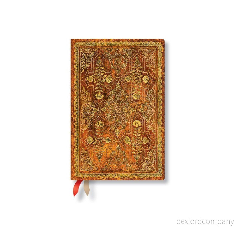 Denní diář na rok 2019 Paperblanks Persimmon, v:1177686