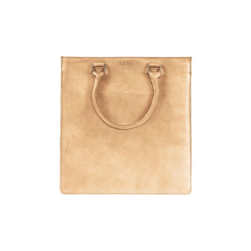 Pískově hnědá kožená kabelka O My Bag Mila v:1047364