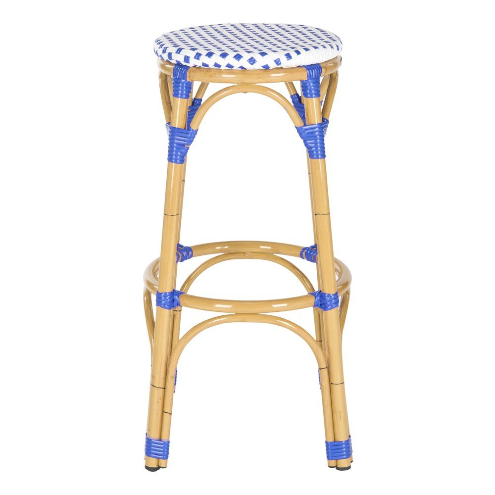 Modro-bílá barová stolička Safavieh, výška 76,2 cm v:1282344