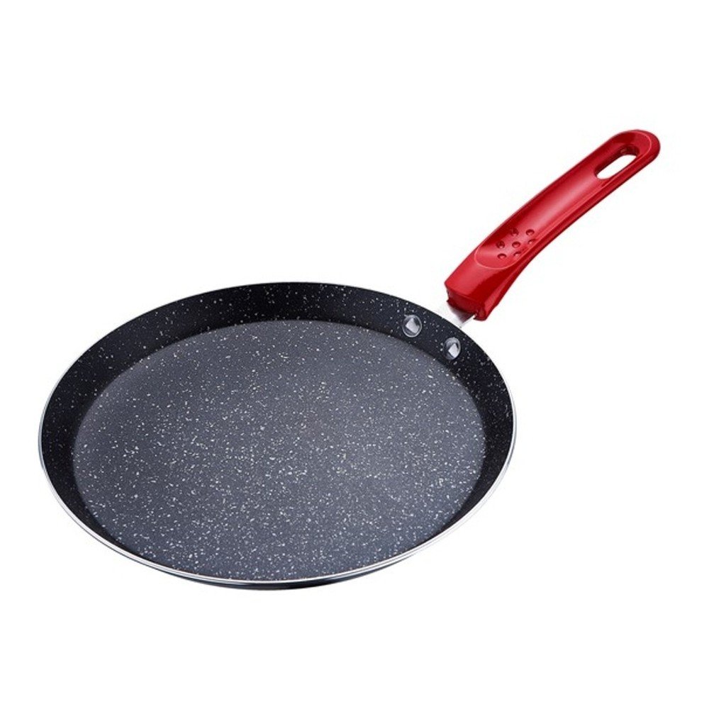 Červená palačinková pánev Bergner Deli, 24 cm v:722724