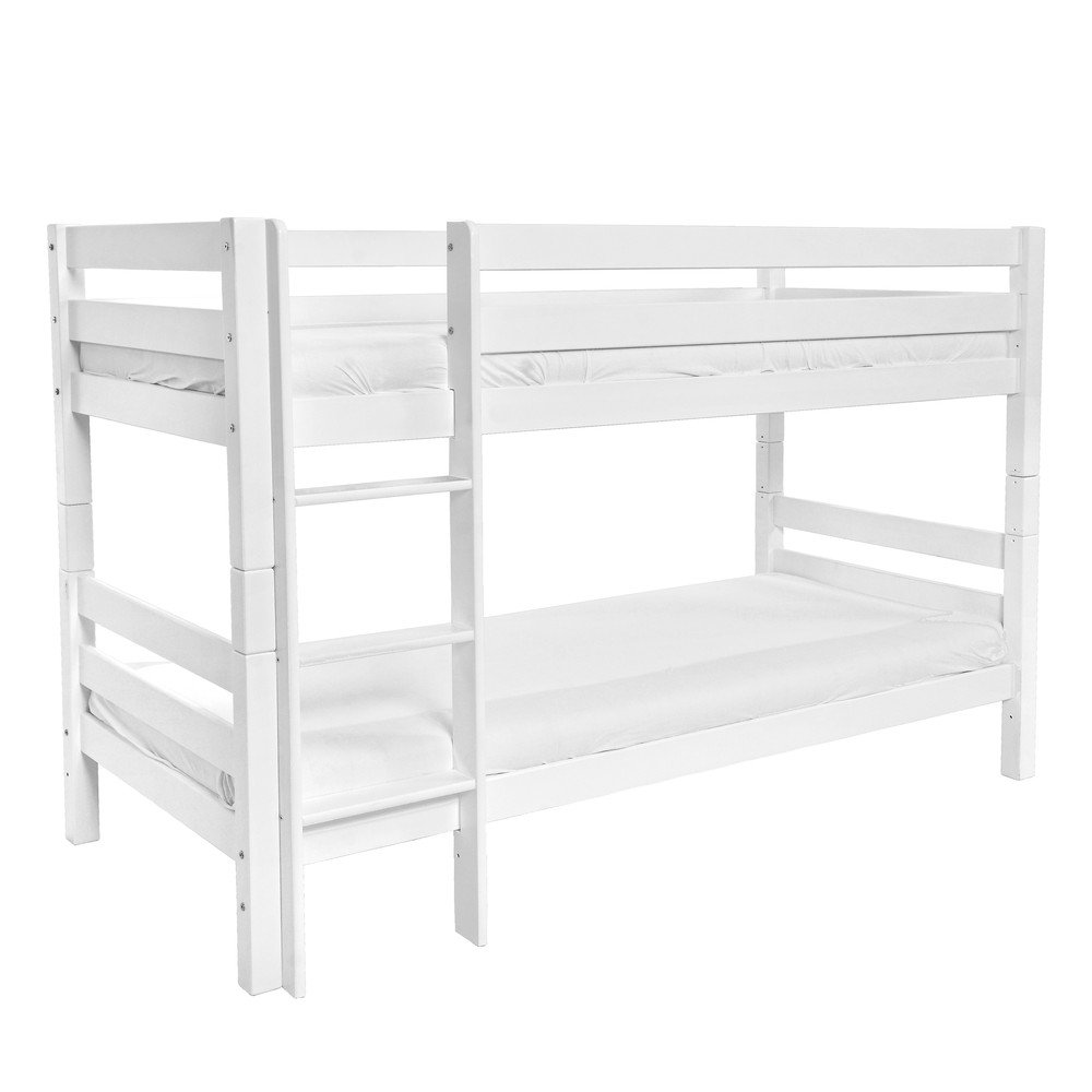 Bílá dětská palanda z masivního bukového dřeva Mobi furniture Mark, 200 x 90 cm v:992178