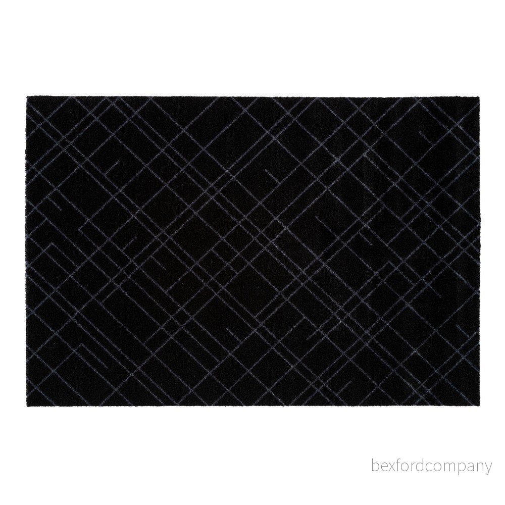 Černošedá rohožka tica copenhagen Lines, 90 x 130 cm v:1312808