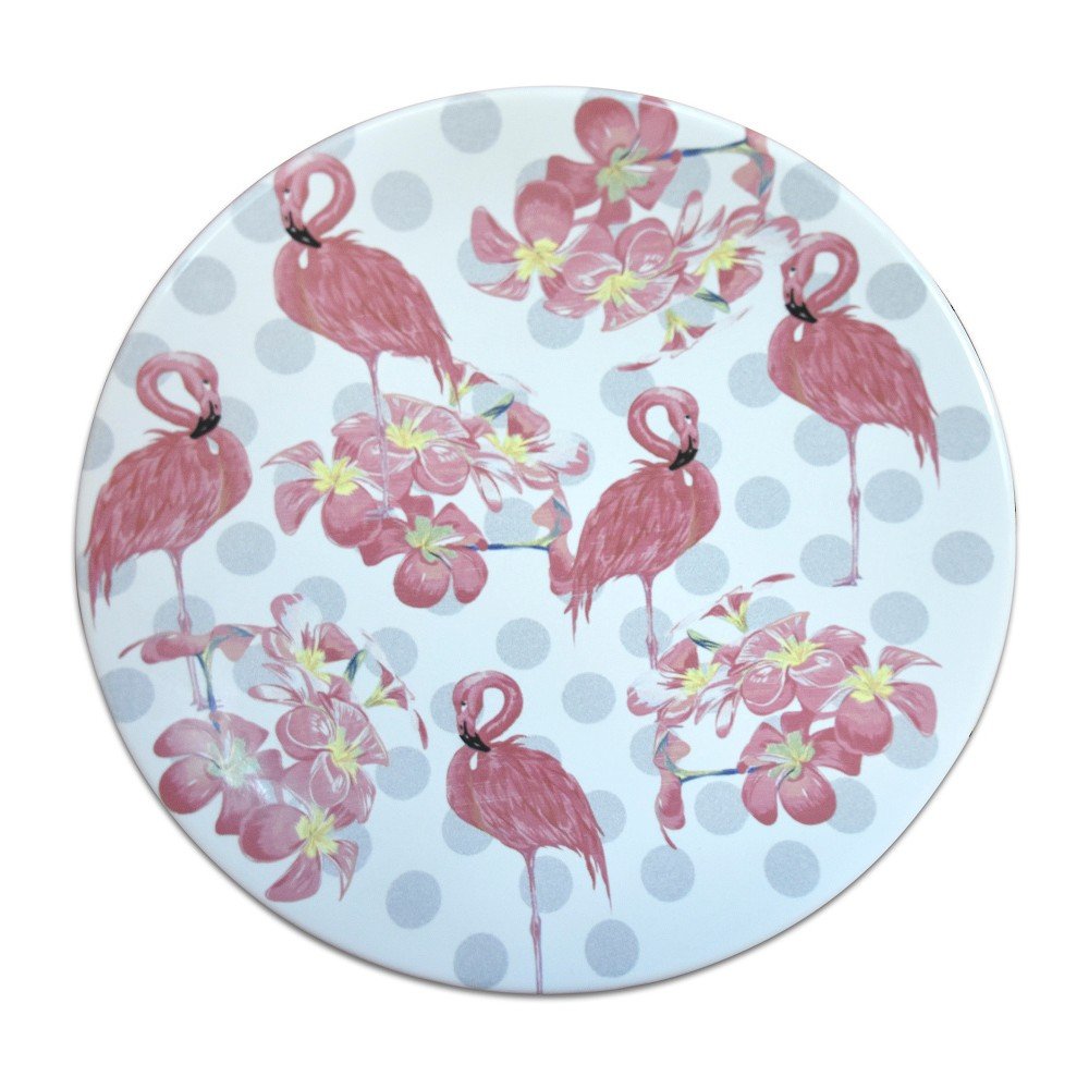 Keramický talíř Flamingos, ⌀ 25 cm v:833994