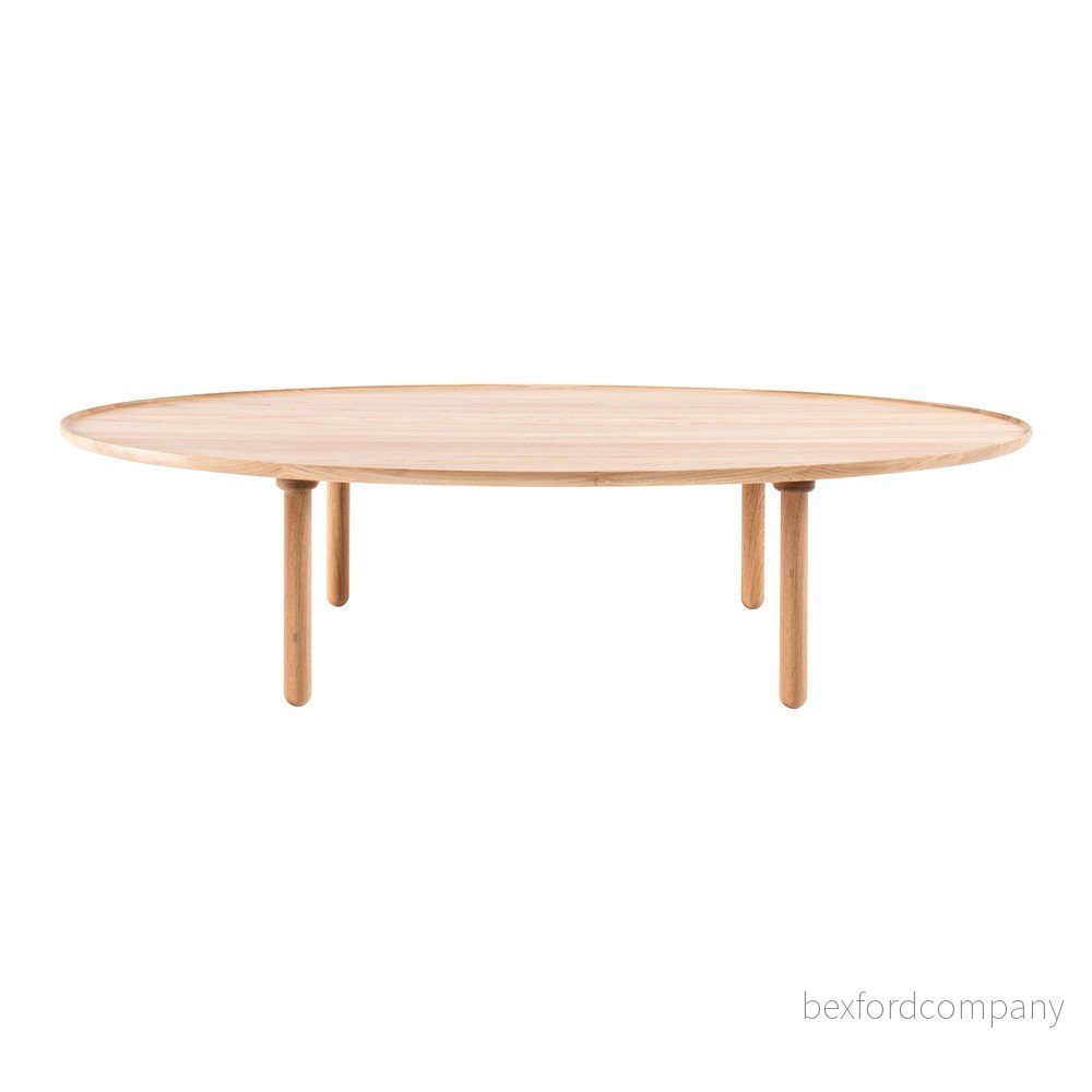 Konferenční stolek z dubového dřeva v přírodní barvě 80x150 cm Mu – Gazzda v:1544330