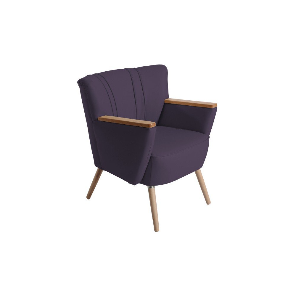 Fialové křeslo Max Winzer Laurin Violet v:1055966