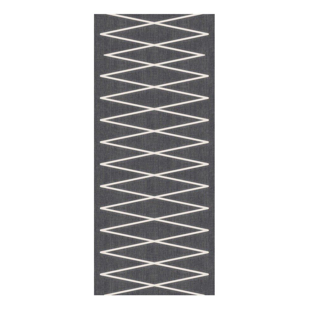 Tmavě šedý běhoun Floorita Fiord, 60 x 140 cm v:1253266