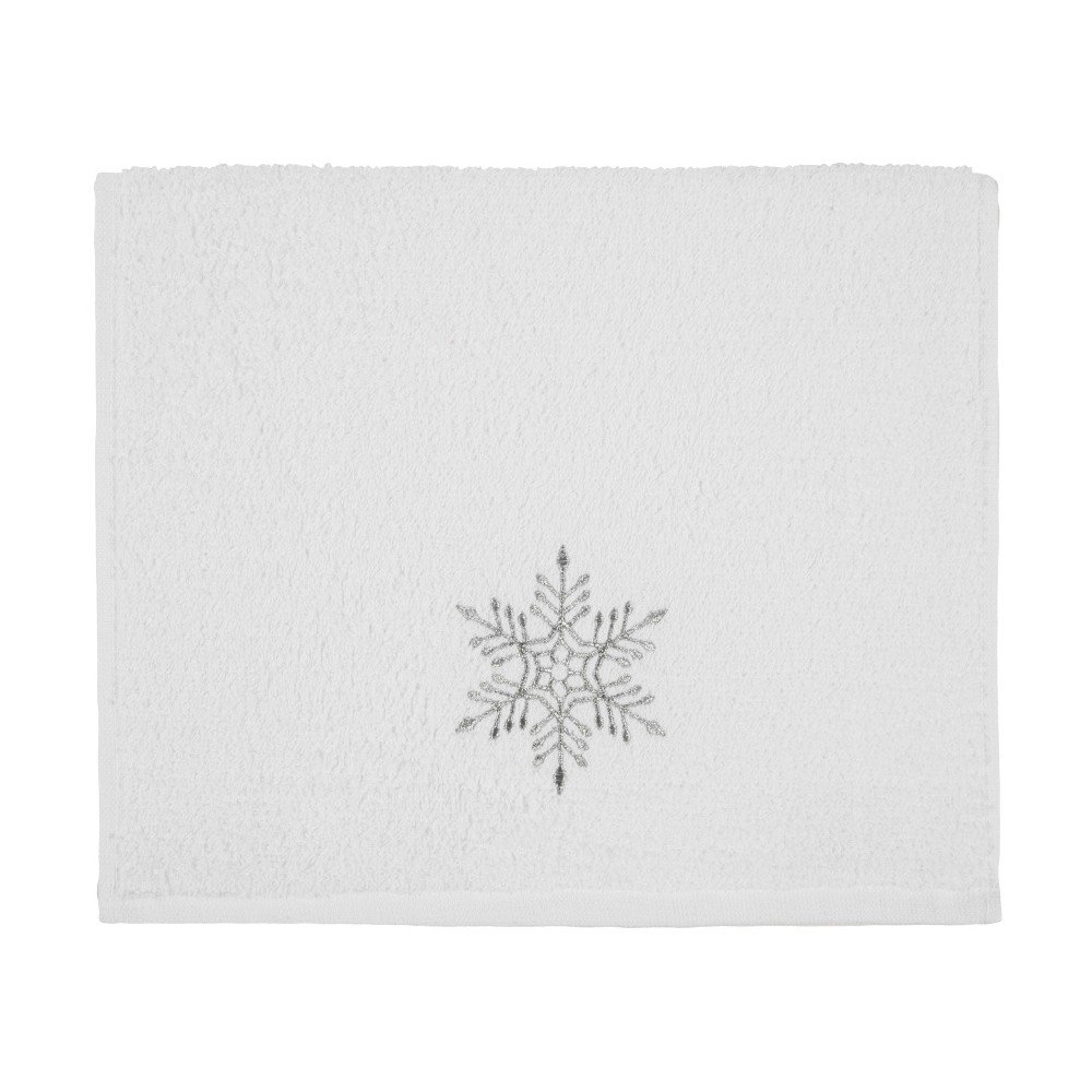 Osuška Christmas Snowflake White, 30 x 50 cm v:942366