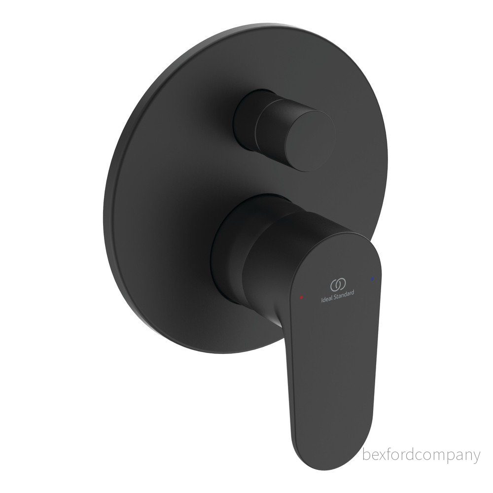 Matně černá vanová podomítková baterie Silk Black – Ideal Standard v:1648430 Matně černá vanová podomítková baterie Silk Black – Ideal Standard v:1648430