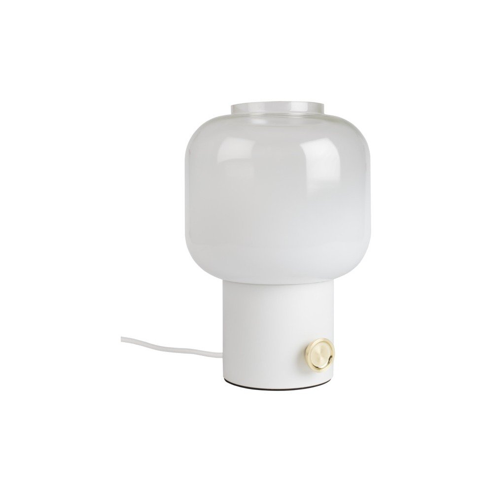 Bílá stolní lampa Zuiver Moody v:950446