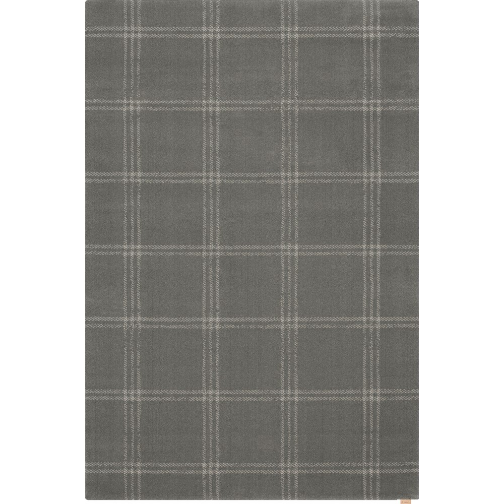 Antracitový vlněný koberec 120x180 cm Calisia M Grid Prime – Agnella v:1638816