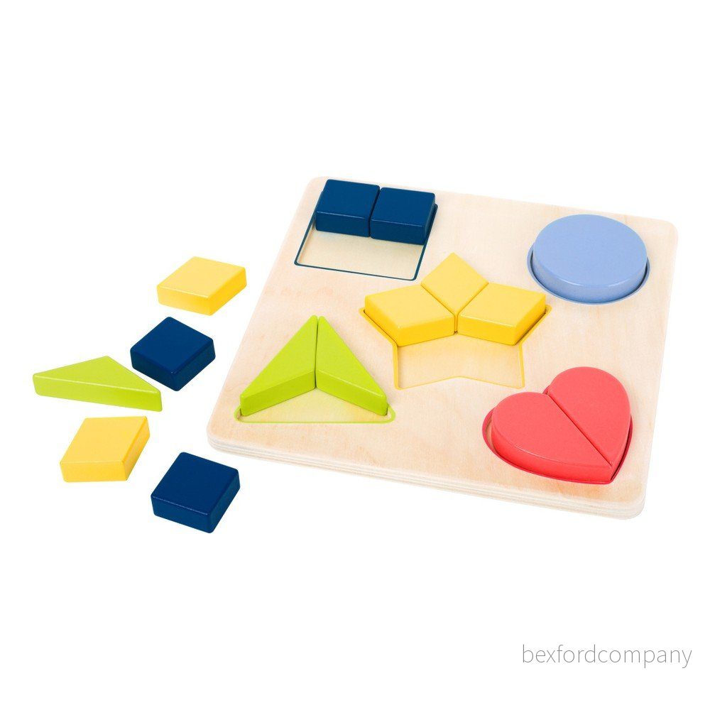Dětská dřevěná edukativní hra Legler Puzzle v:1297606