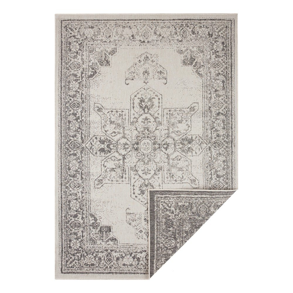 Šedo-krémový venkovní koberec NORTHRUGS Borbon, 120 x 170 cm v:1337721