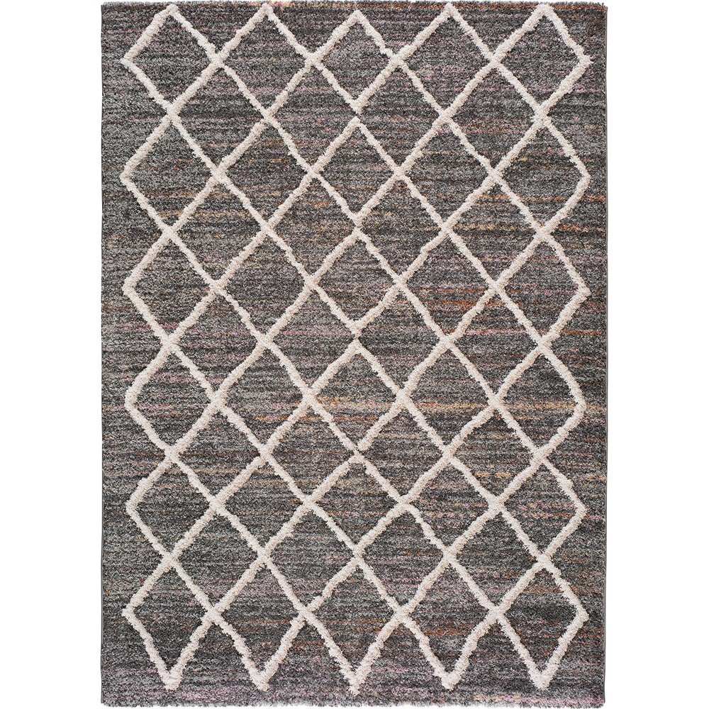 Šedý koberec Universal Farah Cross, 60 x 110 cm v:1391181