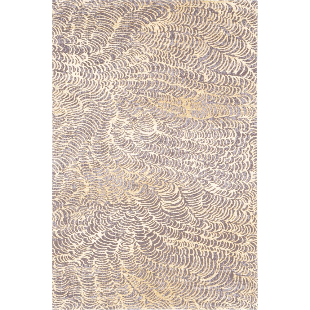 Béžový vlněný koberec 100x180 cm Koi – Agnella v:1584196