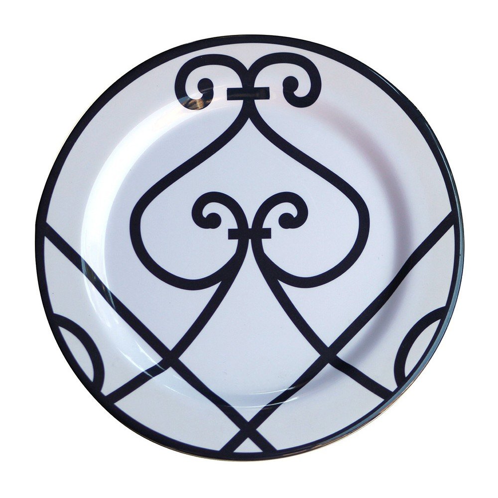 Sada 6 melaminových talířů Sunvibes Arabesque, Ø 25 cm v:1059498