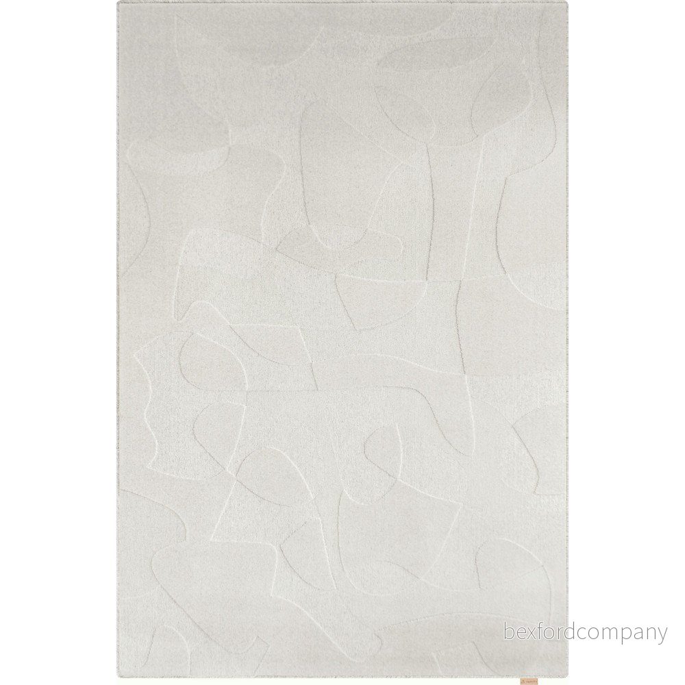 Světle šedý vlněný koberec 160x230 cm Morphic Botanica – Agnella v:1716002