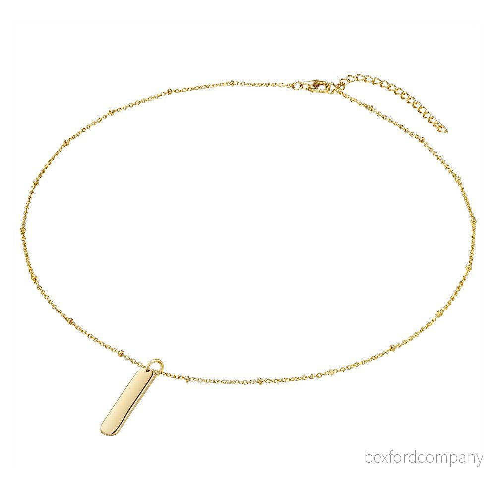 Dámský stříbrný náhrdelník ve zlaté barvě CARAT 1934 Simple v:1210840