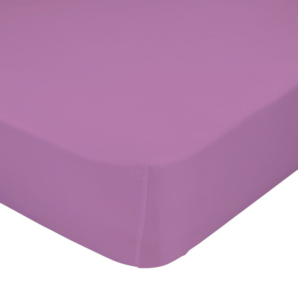 Fialové elastické prostěradlo HF Living Basic, 140 x 200 cm v:759014
