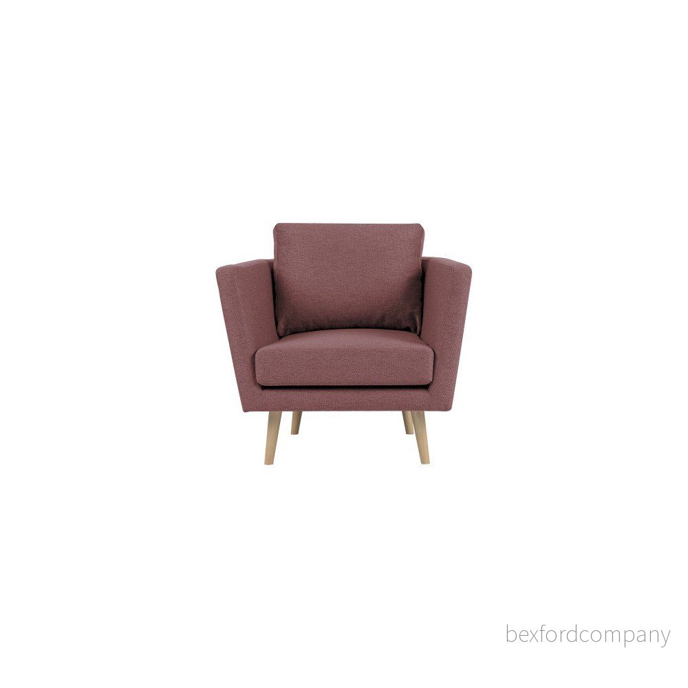 Světle růžové křeslo Mazzini Sofas Cactus v:961830