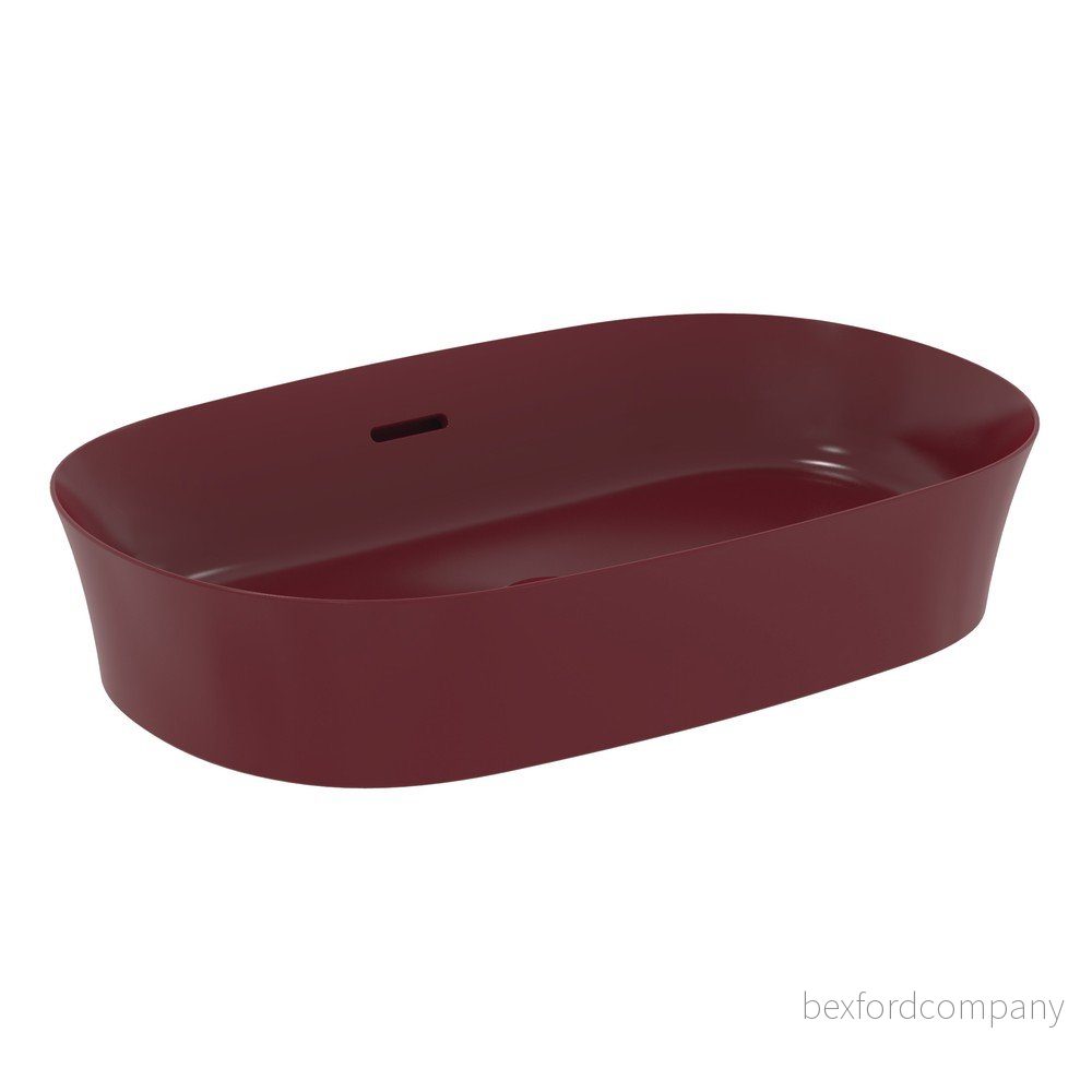 Vínové keramické umyvadlo 60x38 cm Ipalyss – Ideal Standard v:1647970