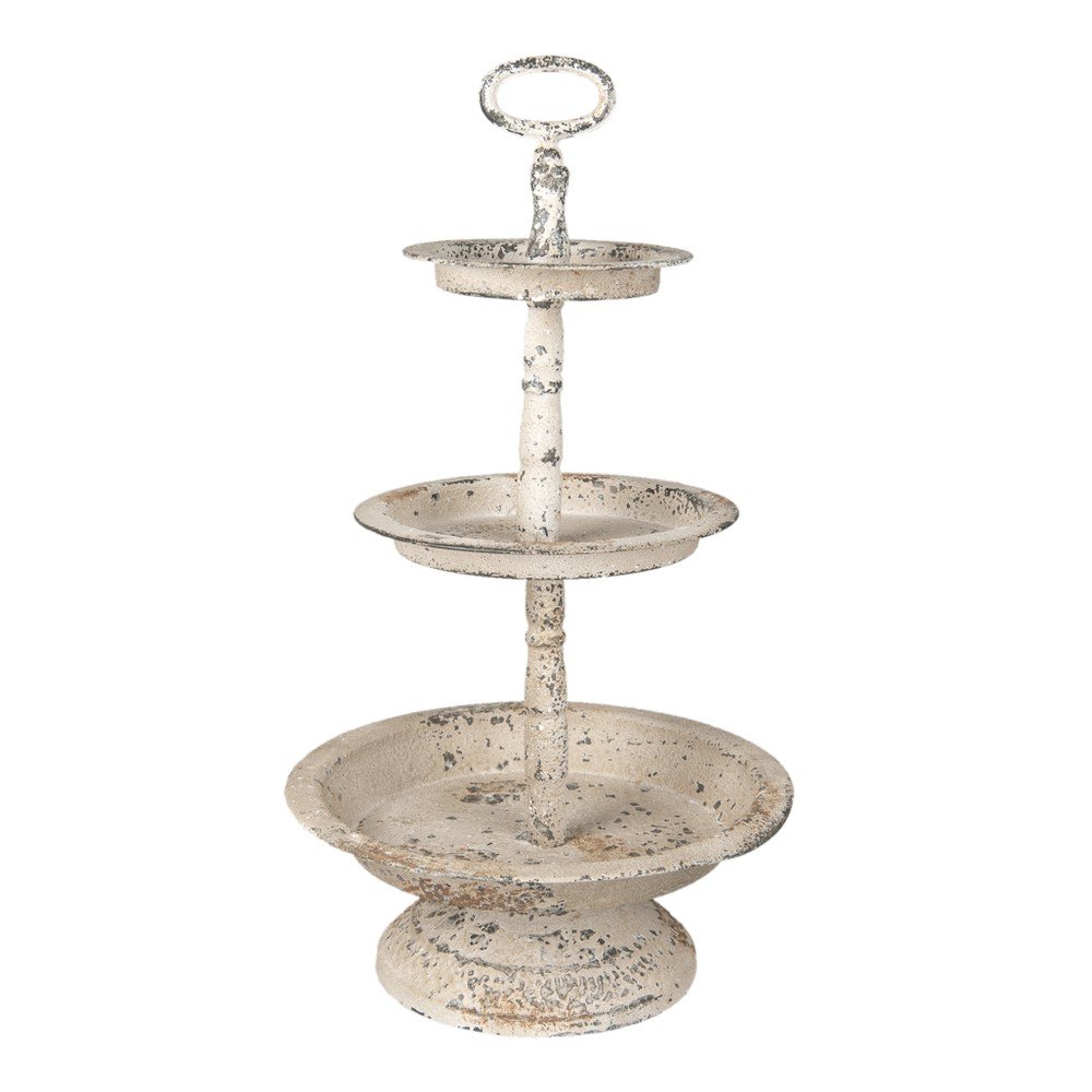 Třípatrový podnos Clayre & Eef Rusto, výška 53 cm v:1239916