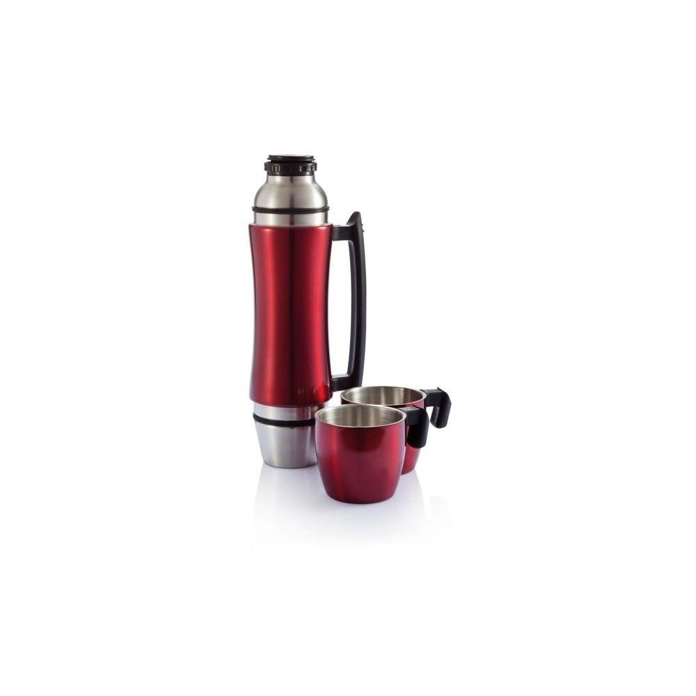 Červená termoska XD Design Wave Grip, 700 ml v:754604