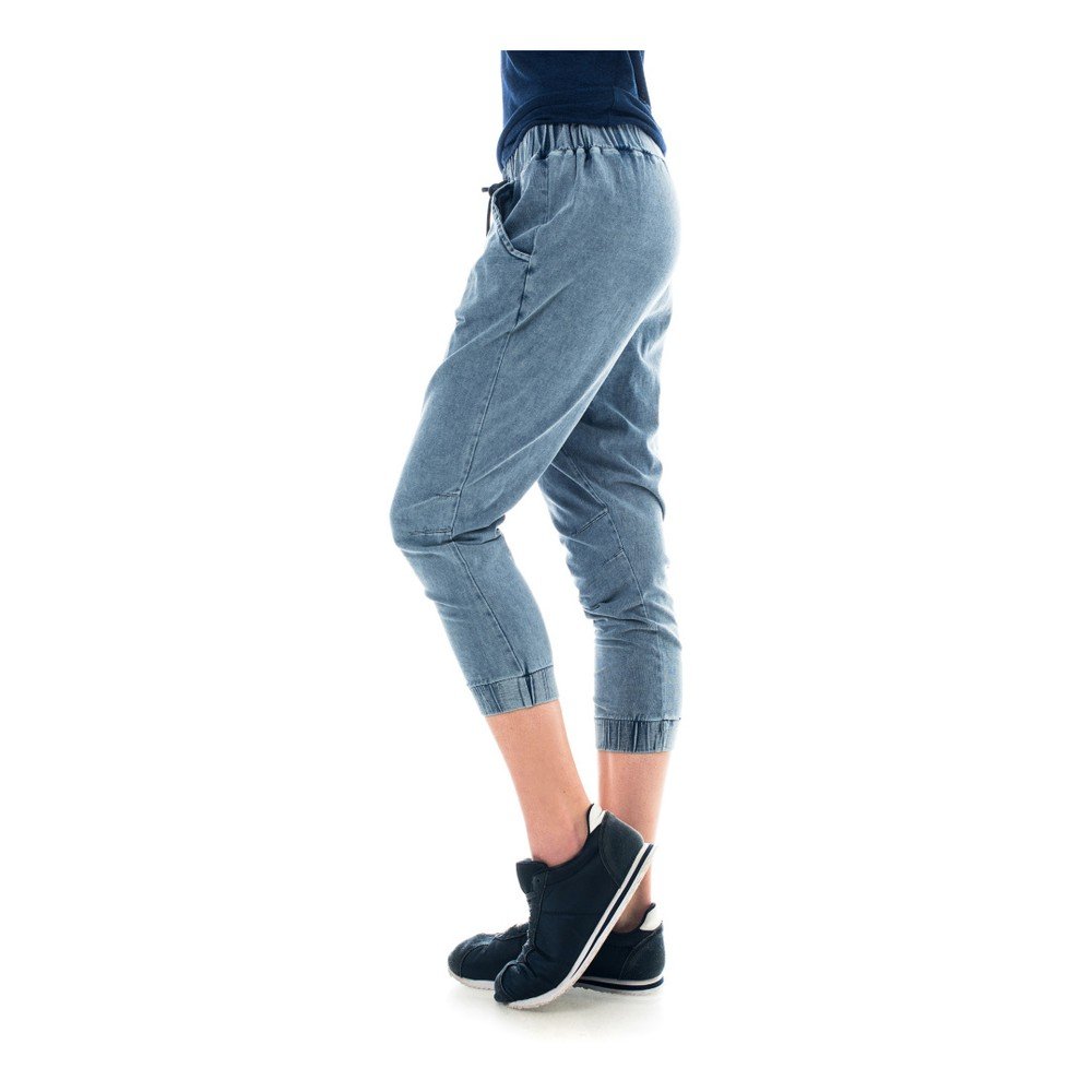 Bavlněné tepláky barvené indigem Lull Loungewear Jaden New Style, vel. M v:869278