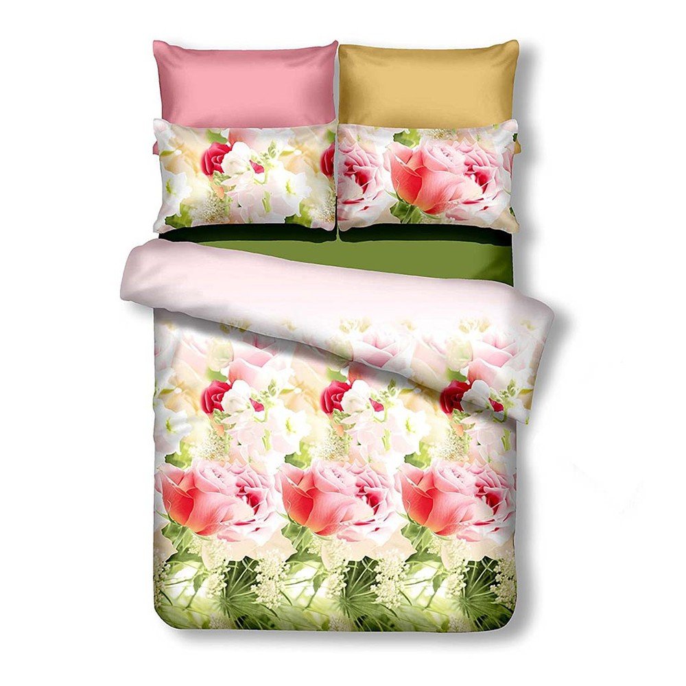 Povlečení z mikrovlákna na dvoulůžko DecoKing Emerald Lotte, 200 x 220 cm v:913250