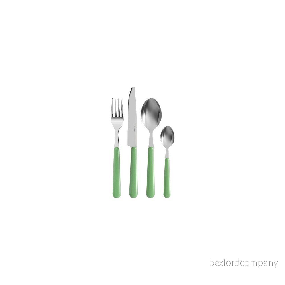 Zelený 24dílný příborový set Kaleidos Cutlery v:835520