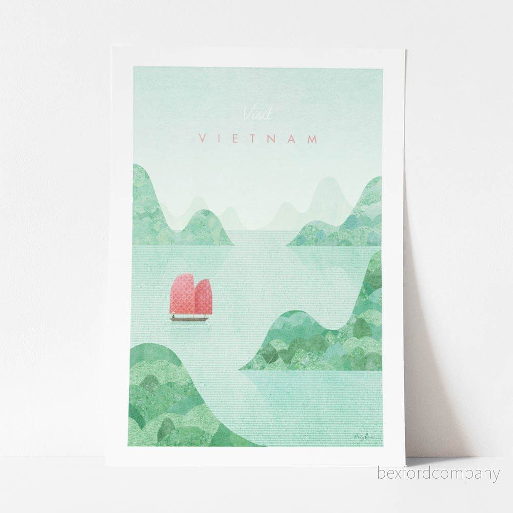 Plakát Travelposter Vietnam, 50 x 70 cm v:1404635