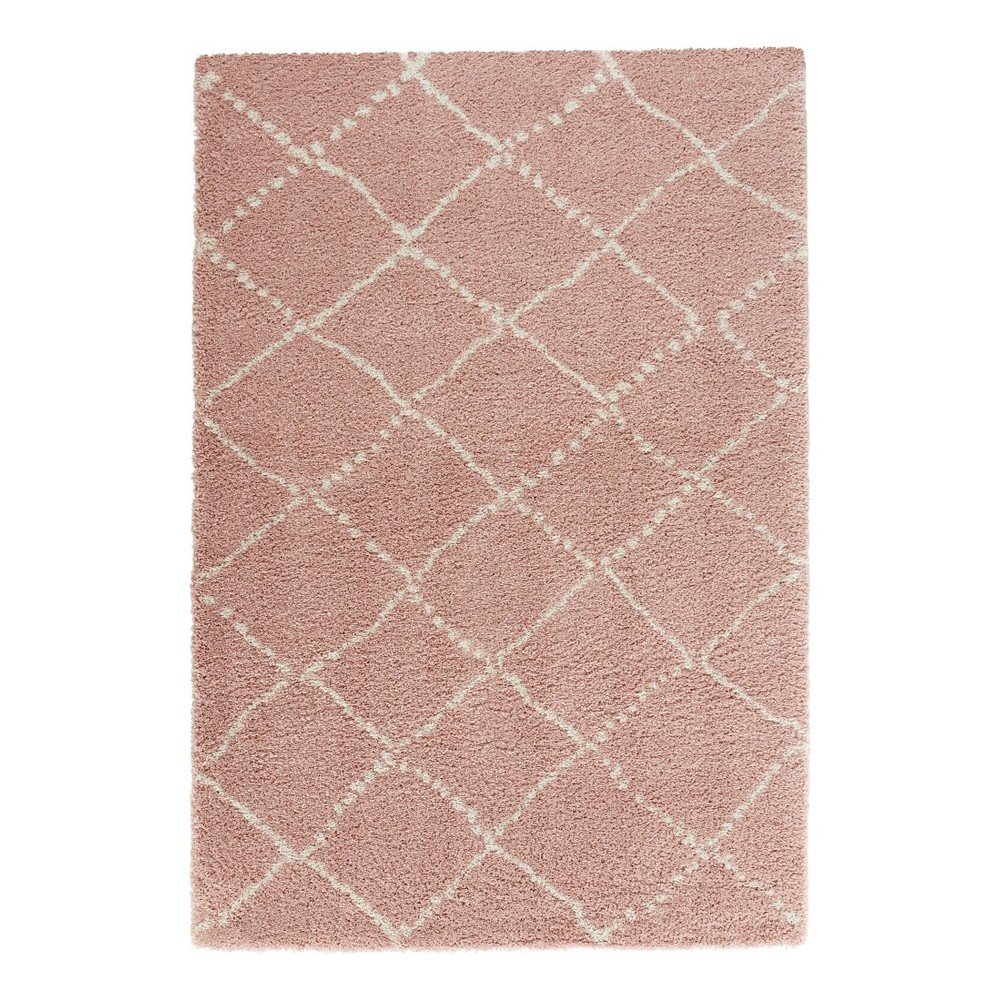 Růžový koberec Mint Rugs Allure Ronno Rose Creme, 80 x 150 cm v:919750