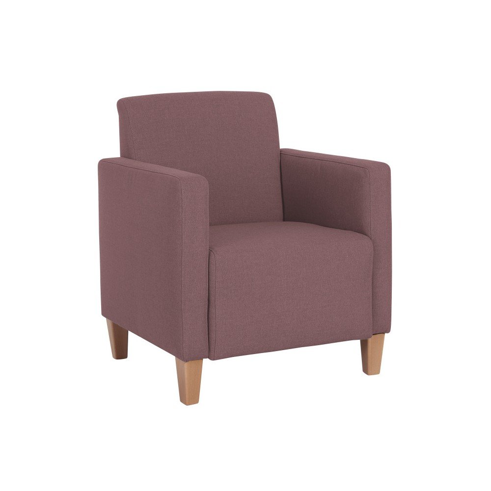 Starorůžové křeslo Max Winzer Milla Aubergine v:1056170