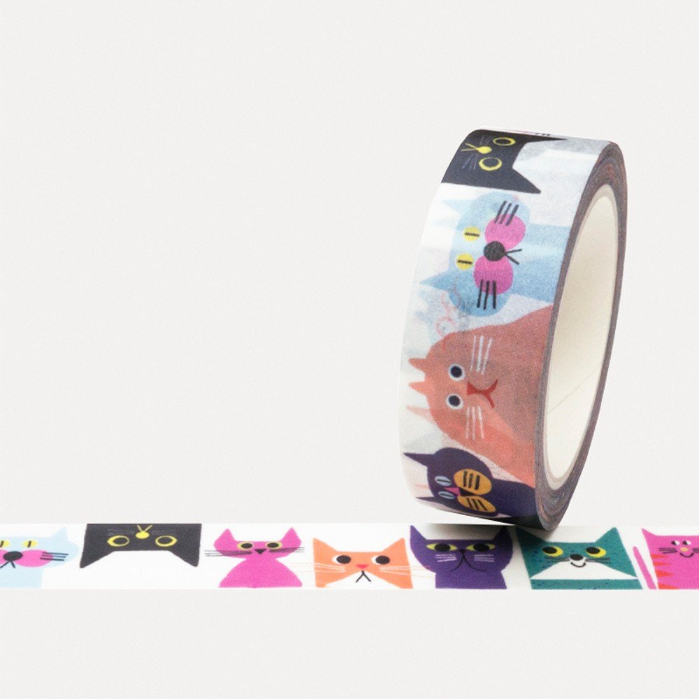 Washi páska U Studio Design Cat Gang, délka 4 m v:1187940