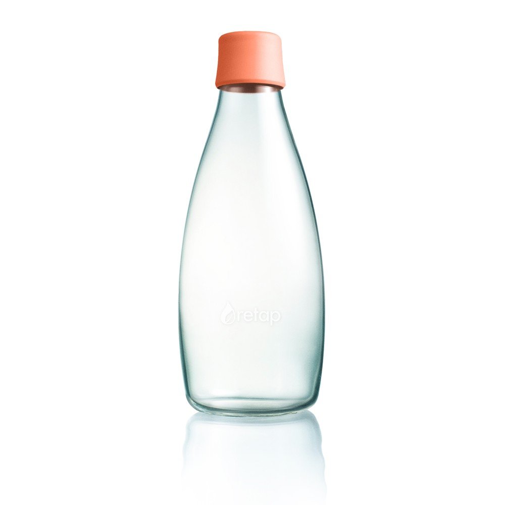 Meruňkově oranžová skleněná lahev ReTap, 800 ml v:1328504
