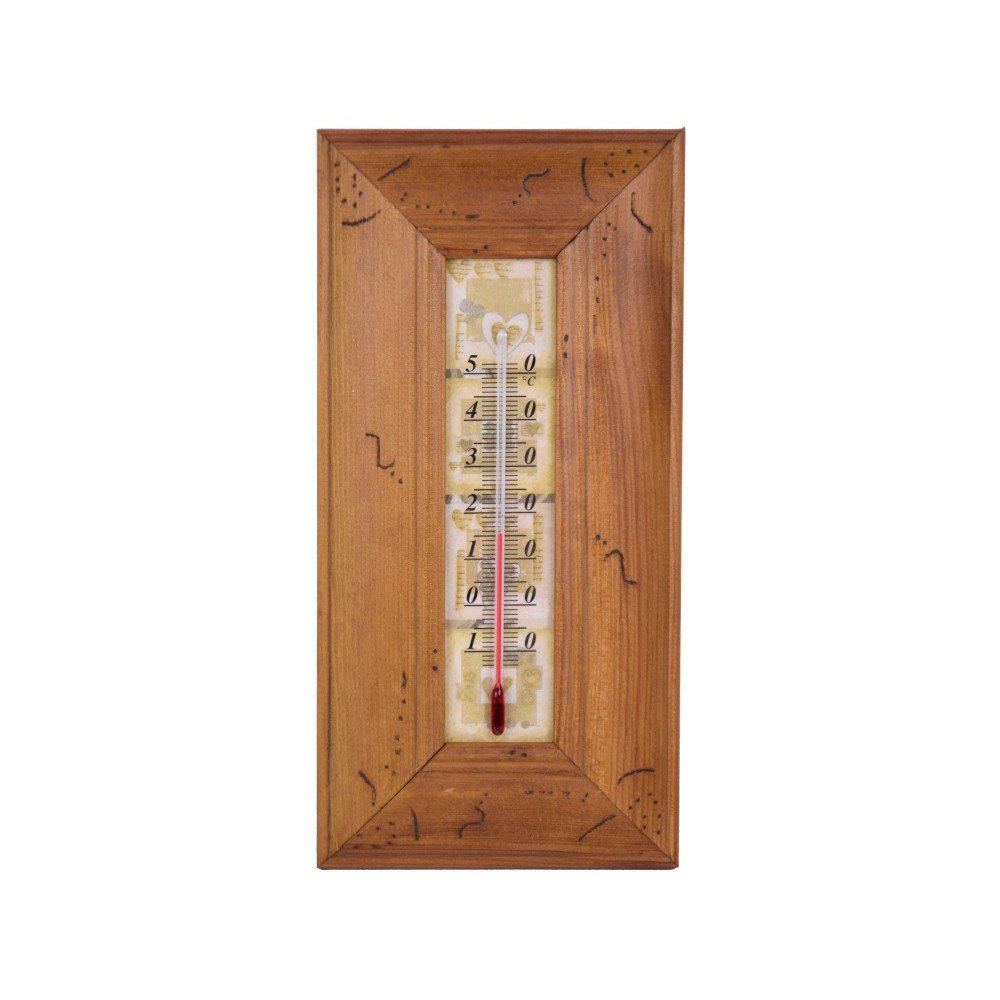 Teploměr v dřevěném rámu Esschert Design v:1149388
