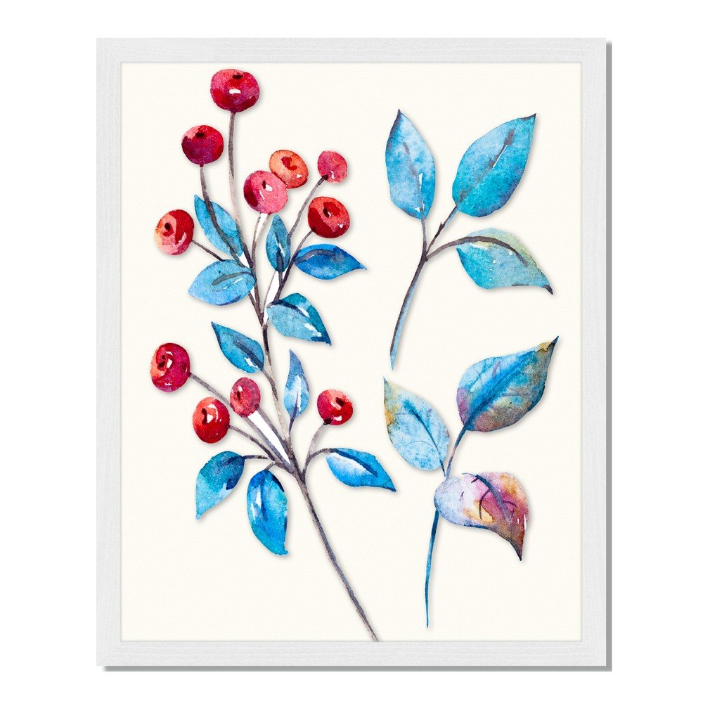 Obraz v rámu Liv Corday Scandi Field Flowers, 40 x 50 cm v:885626