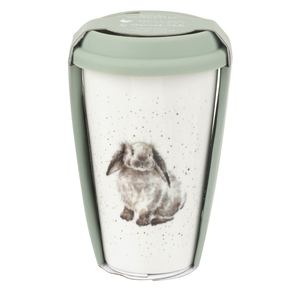 Cestovní hrnek z kostního porcelánu Royal Worcester Rabbit, 310 ml v:1264466