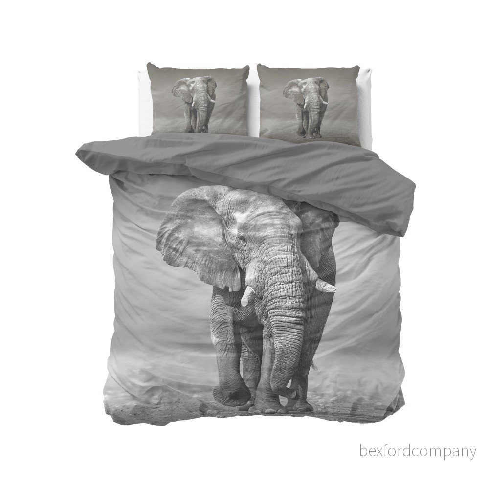 Bavlněné povlečení na dvoulůžko Sleeptime Elephant, 240 x 220 cm v:1079372