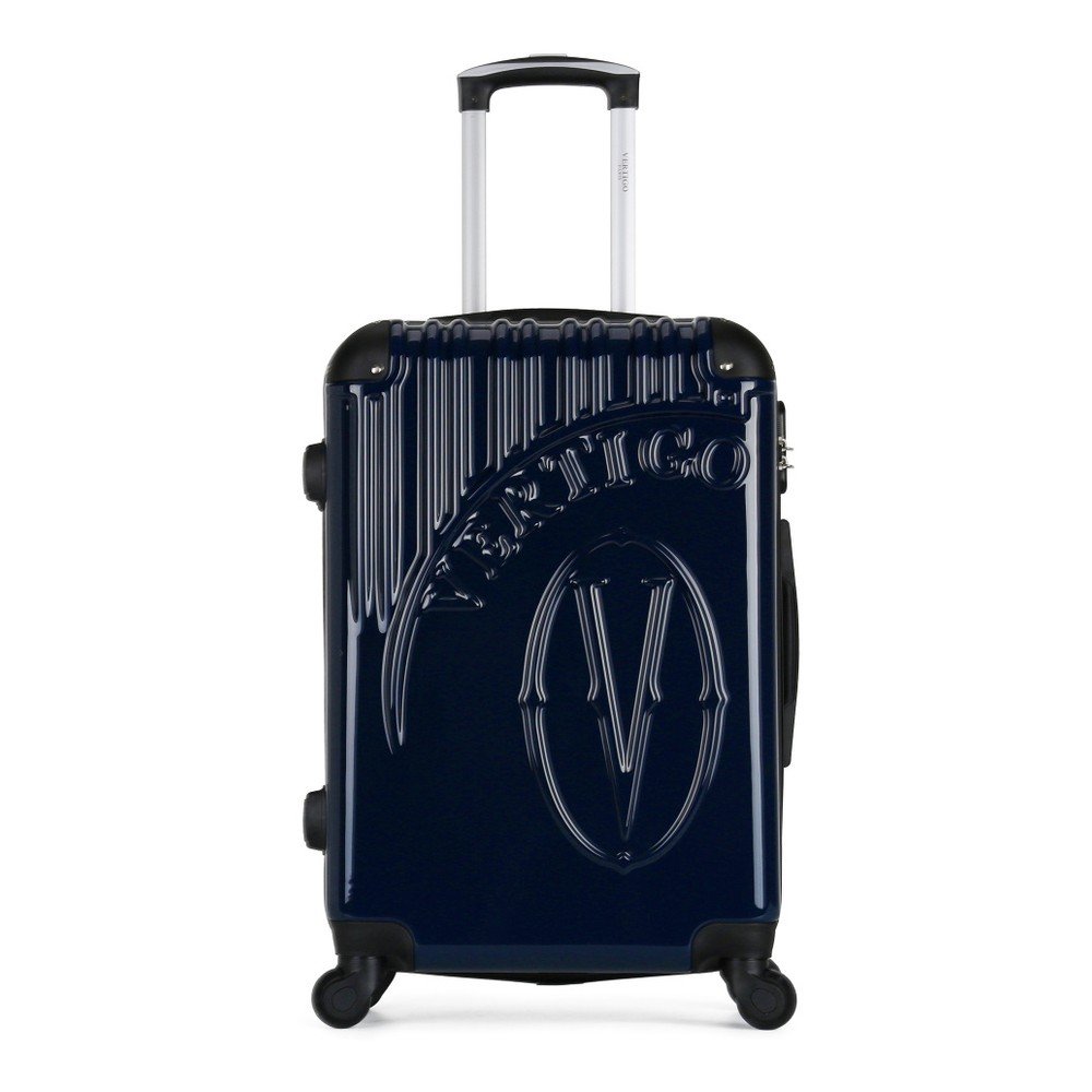 Tmavě modrý cestovní kufr na kolečkách VERTIGO Valise Grand Format Duro, 89 l v:1097262