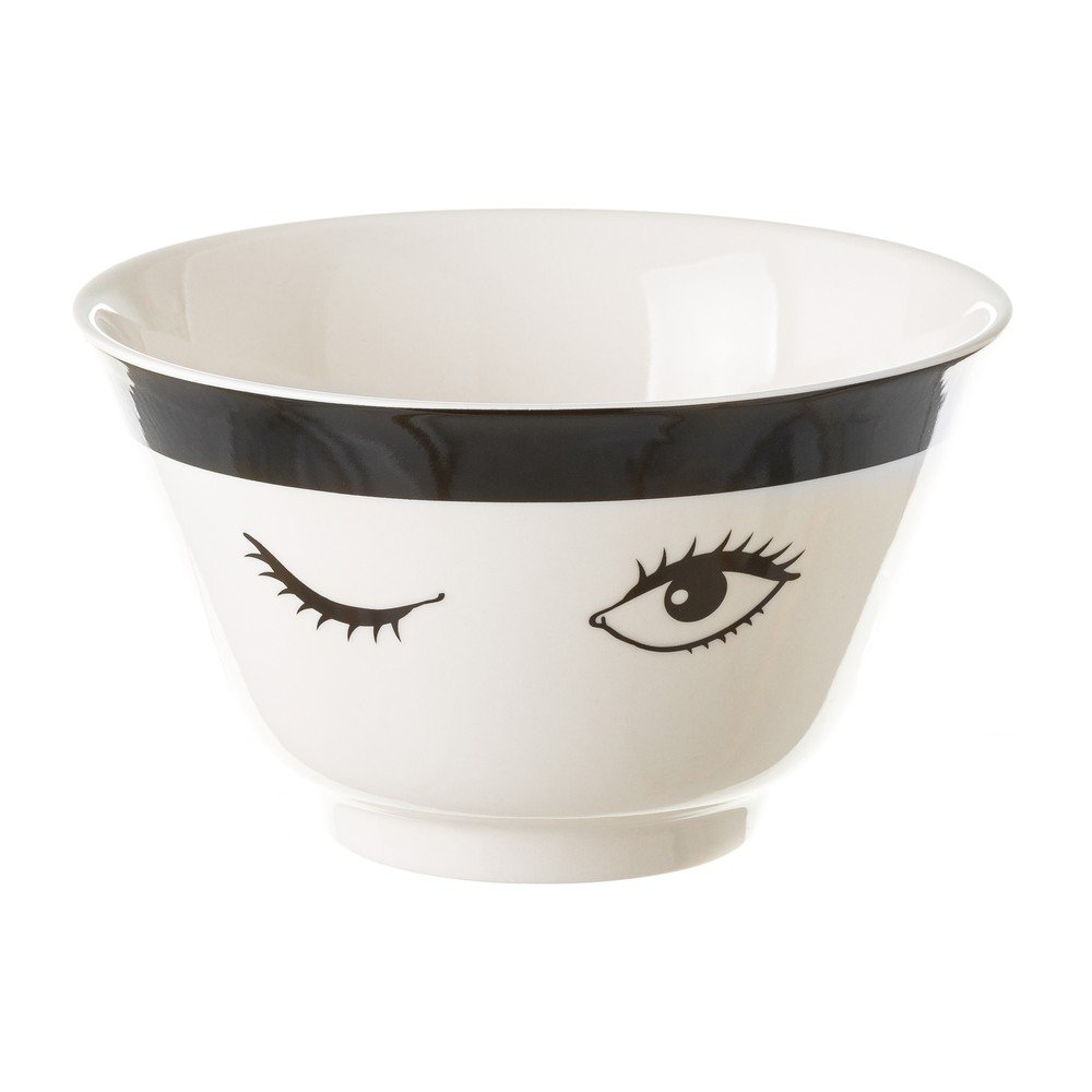 Porcelánová miska Unimasa Black Dreameyes, 750 ml v:1327808